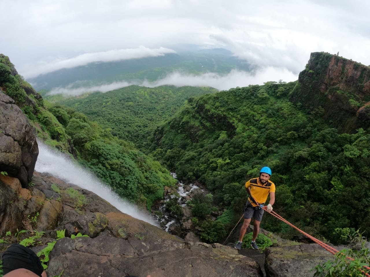 Waterfall Rapelling